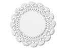 Hoffmaster 25-12300 White Cambridge Lace Doily, 12 inch -- 1000 per case.