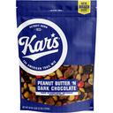 Second Nature Kars Peanut Butter Dark Chocolate Mix, 28 Ounce -- 6 per case
