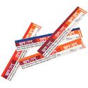 Taylor TempRite Adhesive Back Dishwasher Test Labels -- 12 per case.