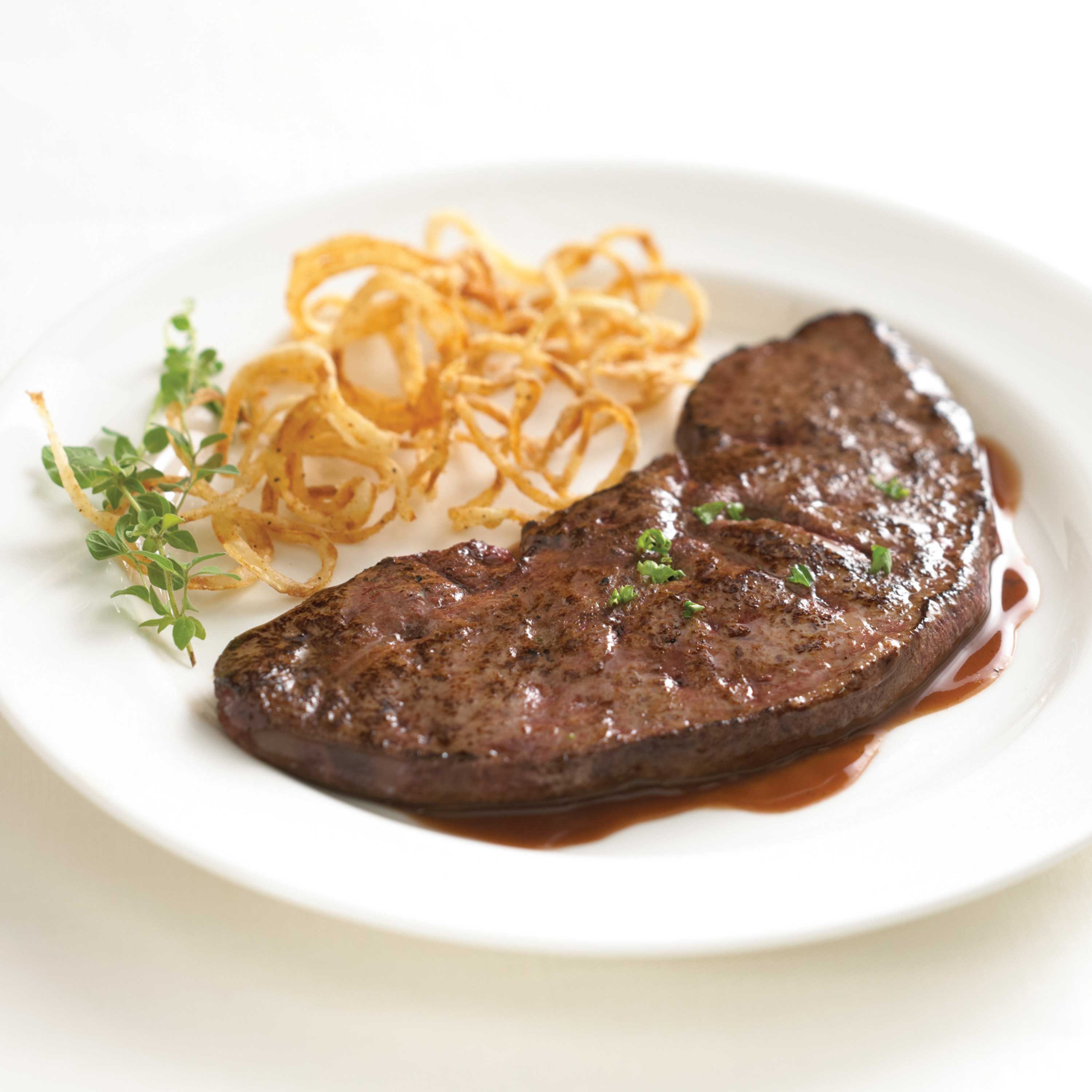 Skylark Sliced Beef Liver, 4 Ounce -- 40 per case