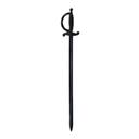 WNA Spirit Plastic Black Sword Pick, 4.5 inch -- 2500 per case.