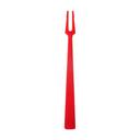 WNA Spirit Plastic Printable Red Fish Fry Fork, 6 inch -- 1000 per case.