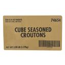 Sugar Foods Cube Seasoned Croutons, 0.25 Ounce -- 250 per case.