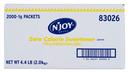 Njoy Yellow Sucralose Sugar Substitute, 1 Gram -- 2000 per case.