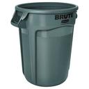 Rubbermaid Brute Gray Vented Container, 32 Gallon -- 6 per case