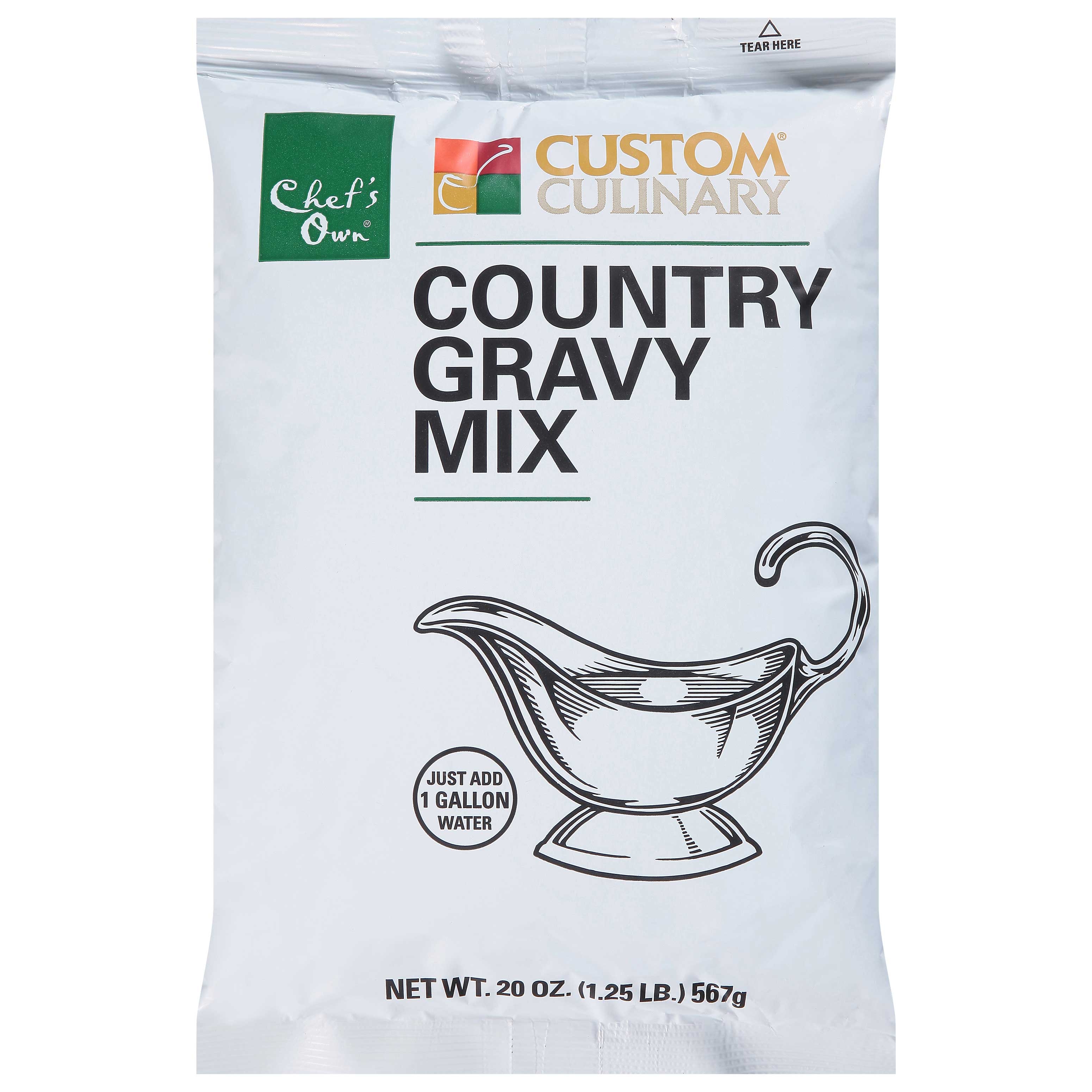Chefs Own Country Gravy Mix, 20 Ounce -- 6 per case