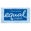 Equal Original Sweetener, 1 Gram -- 1200 per case