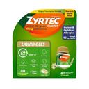 Zyrtec Allergy Liquid Capsules, 40 count -- 24 per case