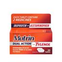 Motrin Tylenol Dual Action Pain Reliever Tablets, 20 count -- 24 per case