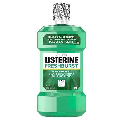 Listerine Freshburst Antiseptic Mouthwash, 1 Liter -- 6 per case