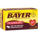 Bayer Aspirin 325 Milligram Coated Tablets, 100 count -- 36 per case
