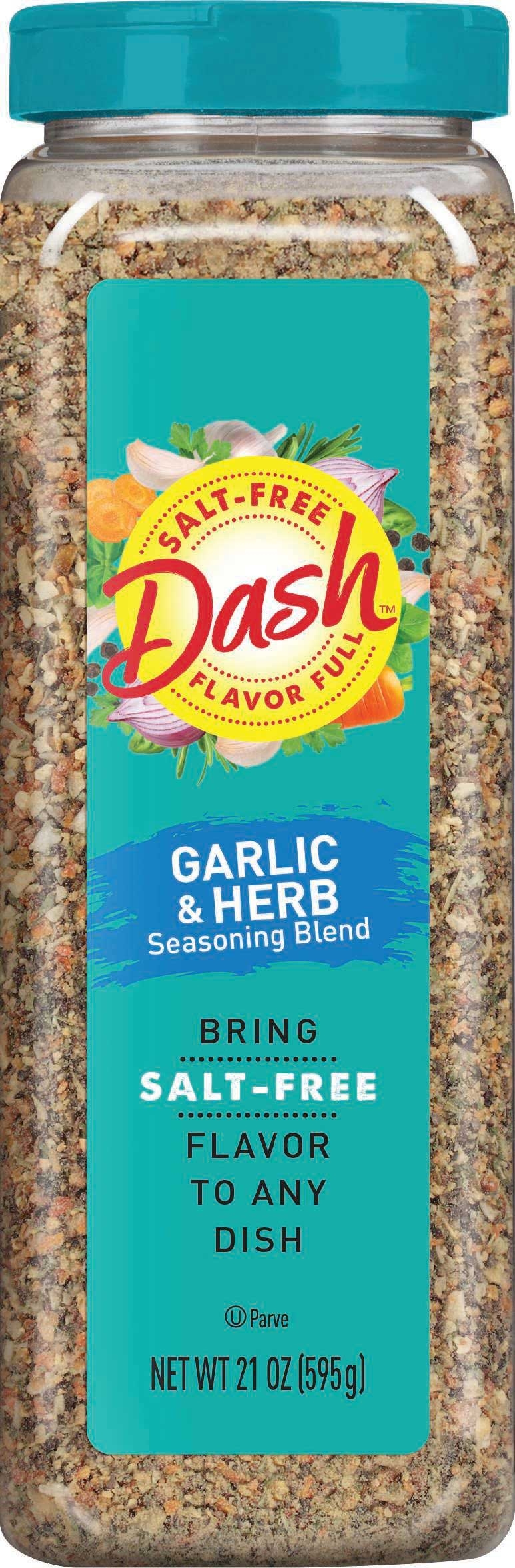 Dash Garlic and Herb Salt Free Seasoning Blend, 21 Ounce -- 6 per case