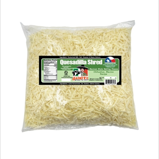 Jaimito Mexican Style Quesadilla Cheese, 5 Pound -- 4 per case
