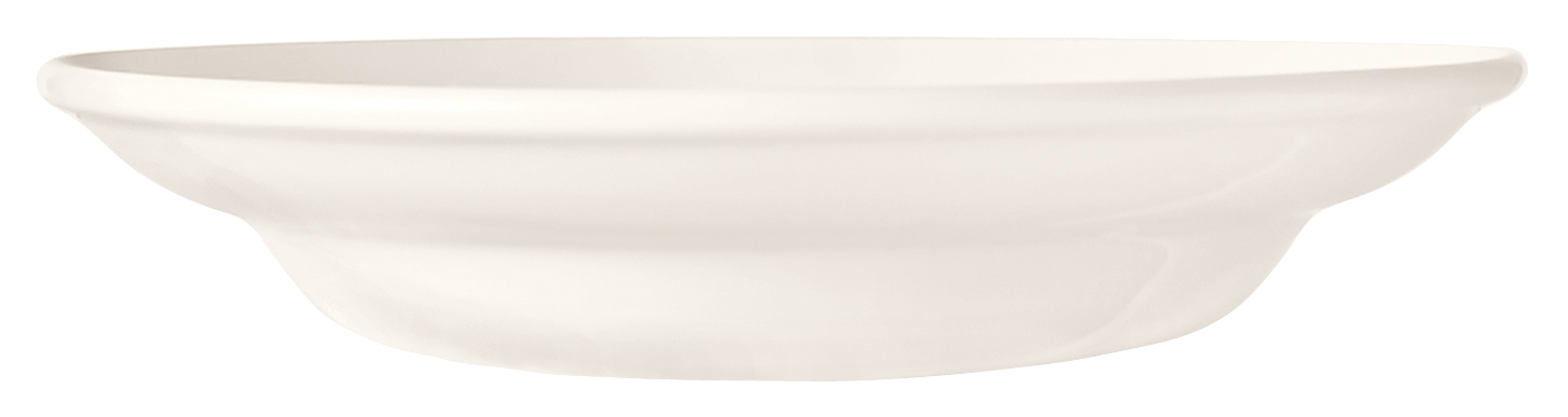 World Tableware Basics Collection Porcelain Bright White Deep Rim Soup Bowl, 12 Ounce -- 24 per case.