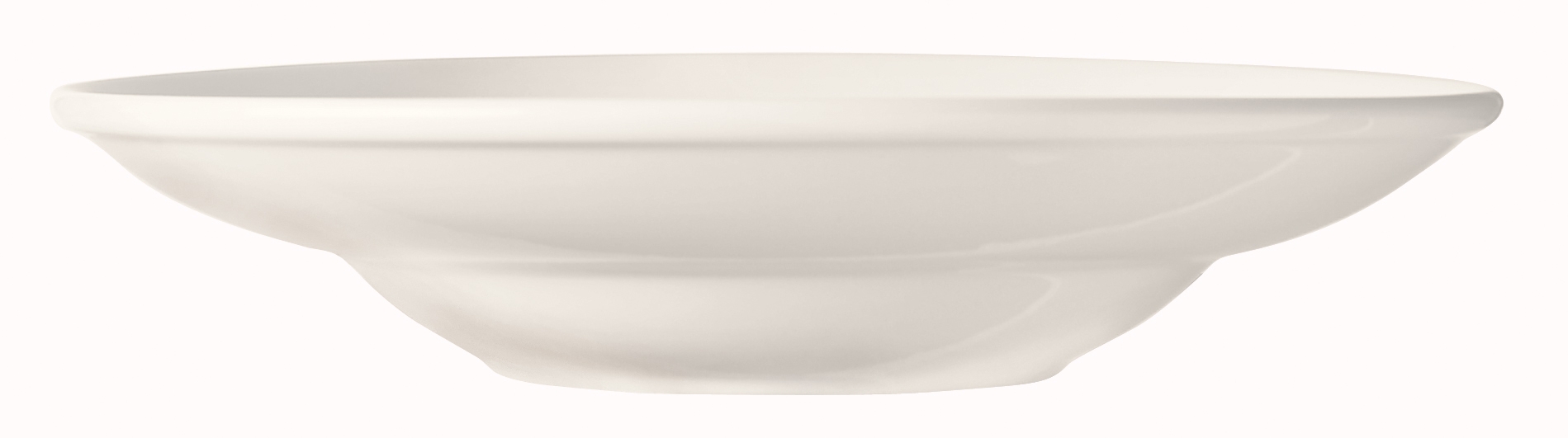 World Tableware Basics Collection Porcelain Bright White Pasta Bowl, 16 Ounce -- 12 per case.