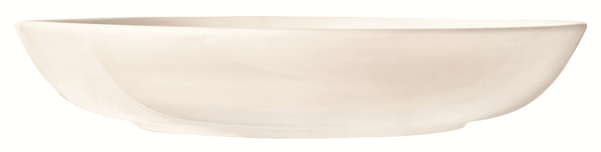 World Tableware Porcelana Bright White Low Bowl, 30 Ounce -- 24 per case.