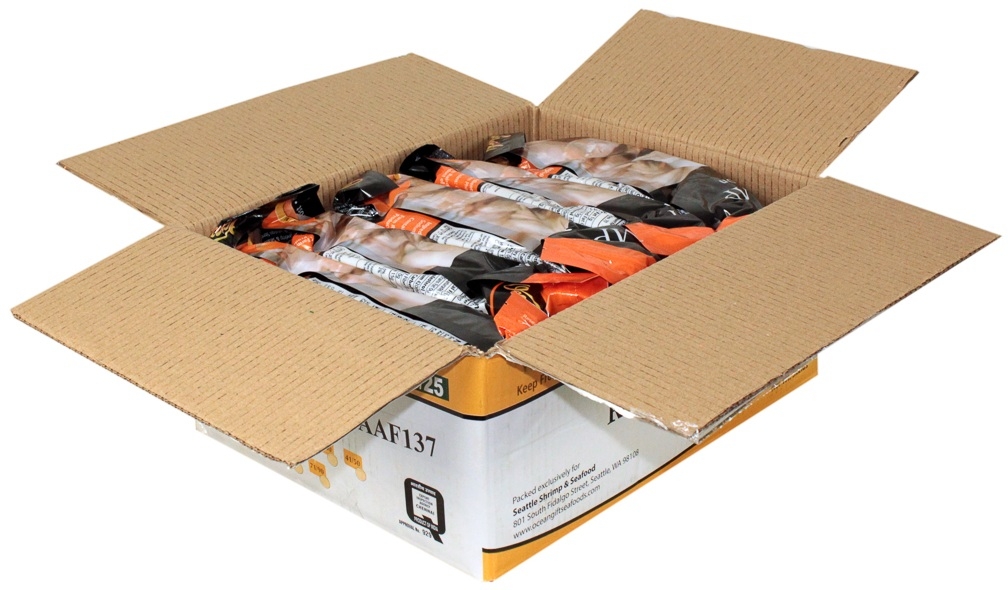 Frozen Seafood Peeled and Deveined Tail On Raw Shrimp, 2 Pound -- 5 per case.