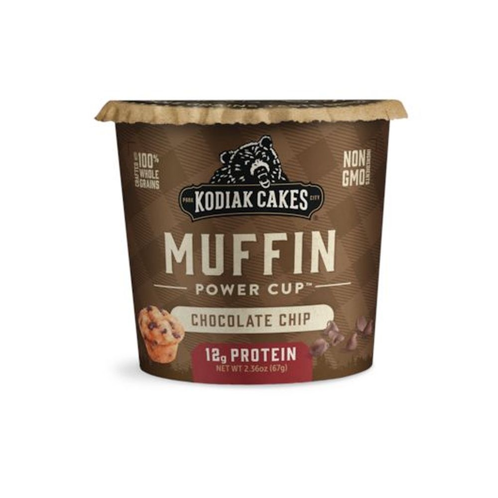 Kodiak Cakes Chocolate Chip Minute Muffin, 2.29 Ounce -- 12 per case