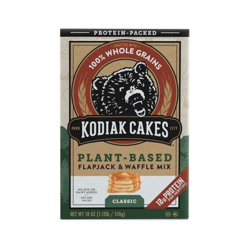 Kodiak Cakes Classic Plant Based Flapjack Mix, 18 Ounce -- 6 per case