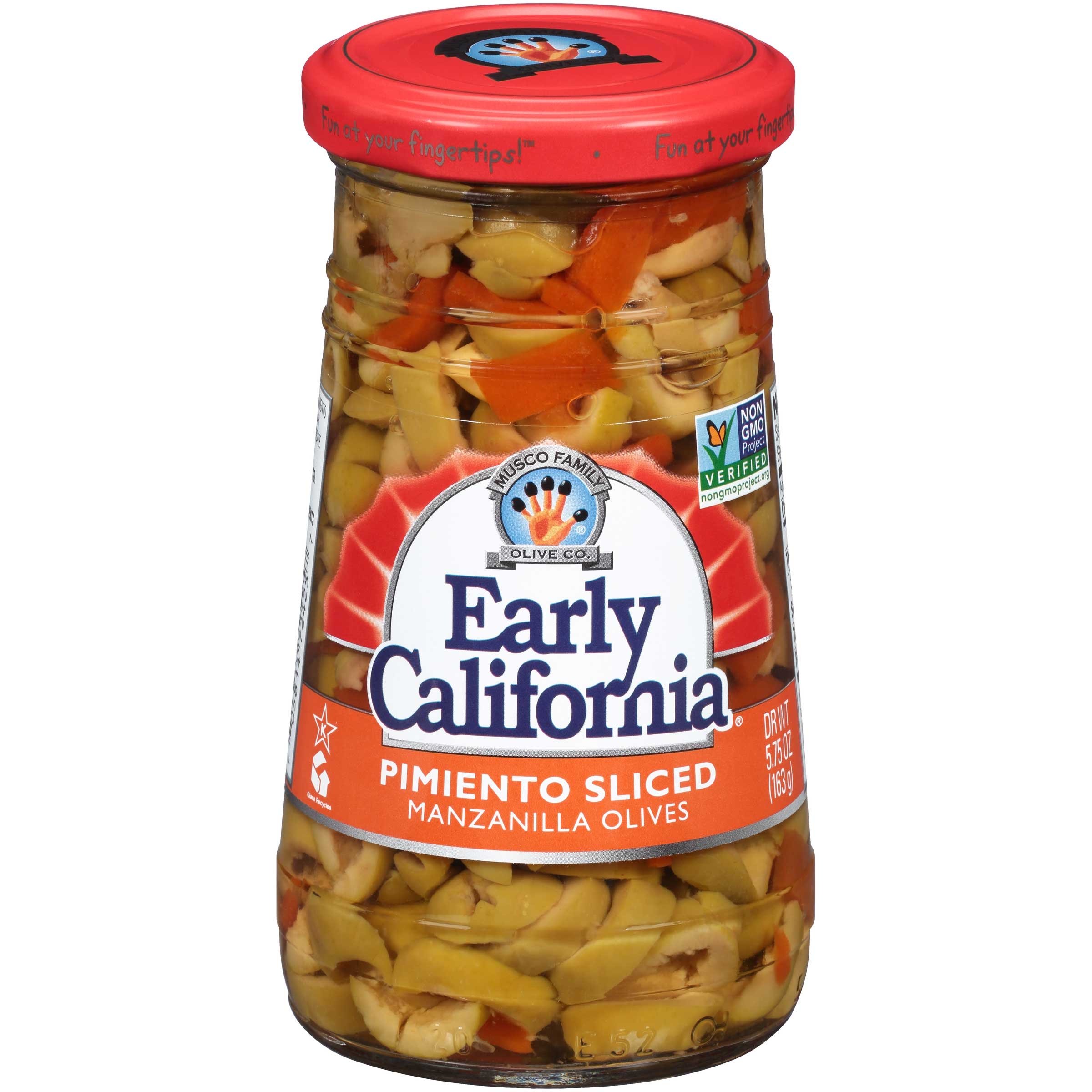 Early California Pimento Sliced Salad Olive, 5.75 Ounce -- 12 per case.