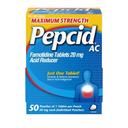 Pepcid AC Maximum Strength Acid Reducer Tablets, 50 count -- 36 per case