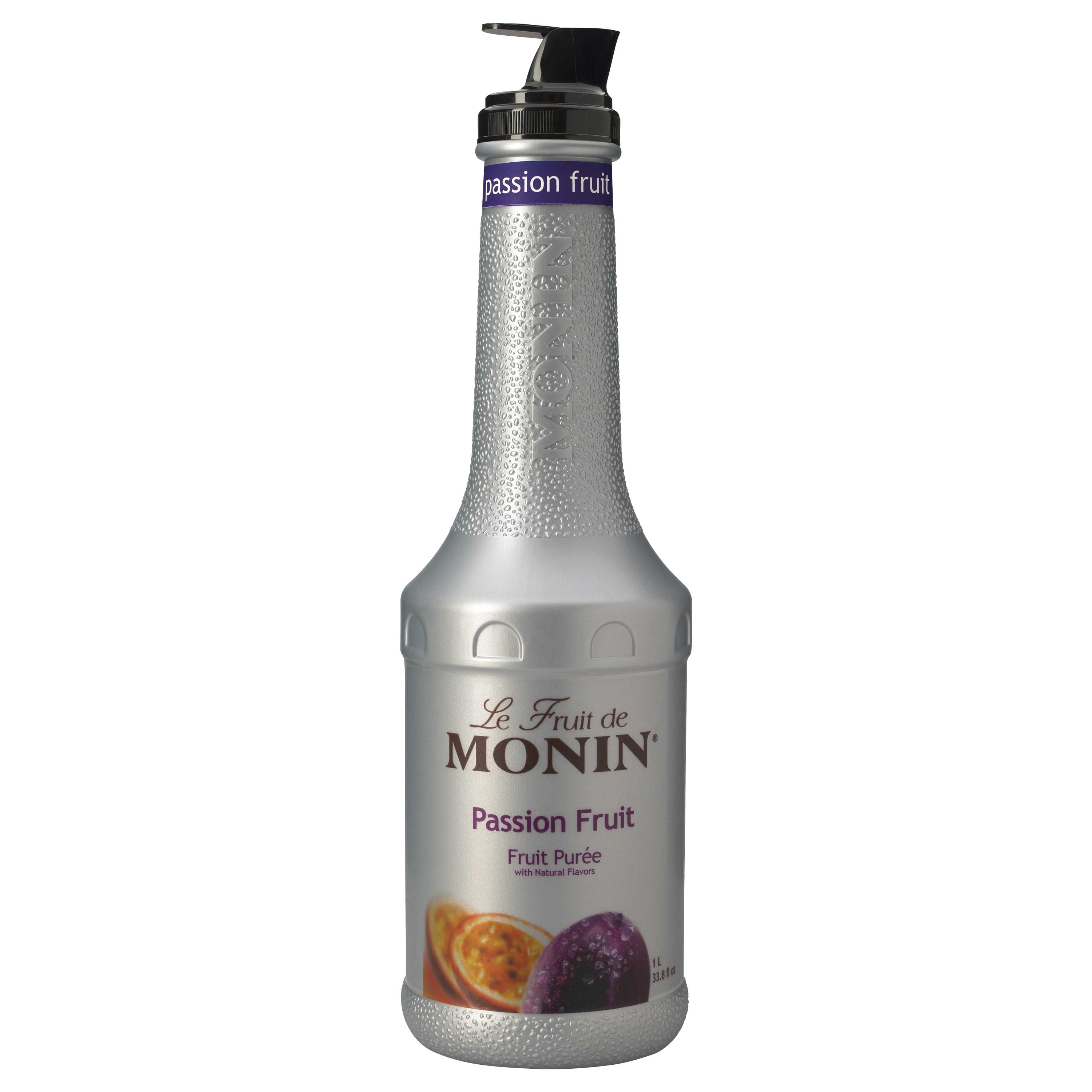 Monin Passion Fruit Puree, 1 Liter -- 4 per case.