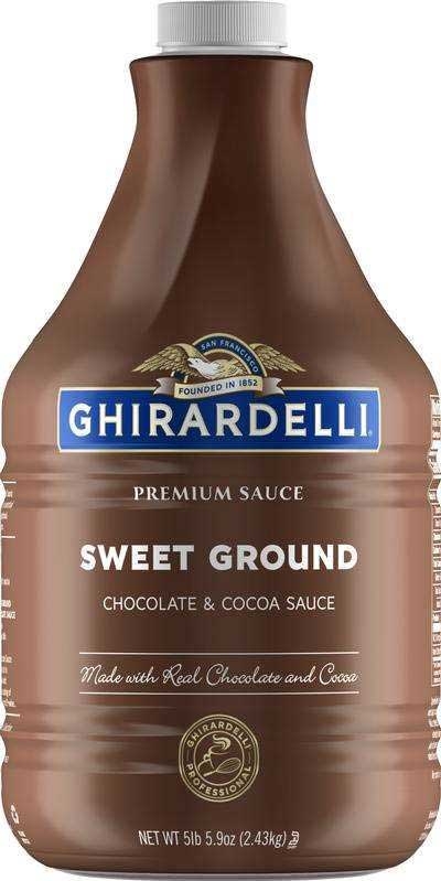 Ghirardelli Sweet Ground Chocolate Cocoa Sauce, 85.9 Ounce -- 6 per case