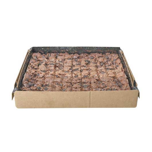 Sweet Street Precut Thaw and Serve Chocolate Chip with Hershey Kiss Brownie, 3.375 Pound -- 4 per case