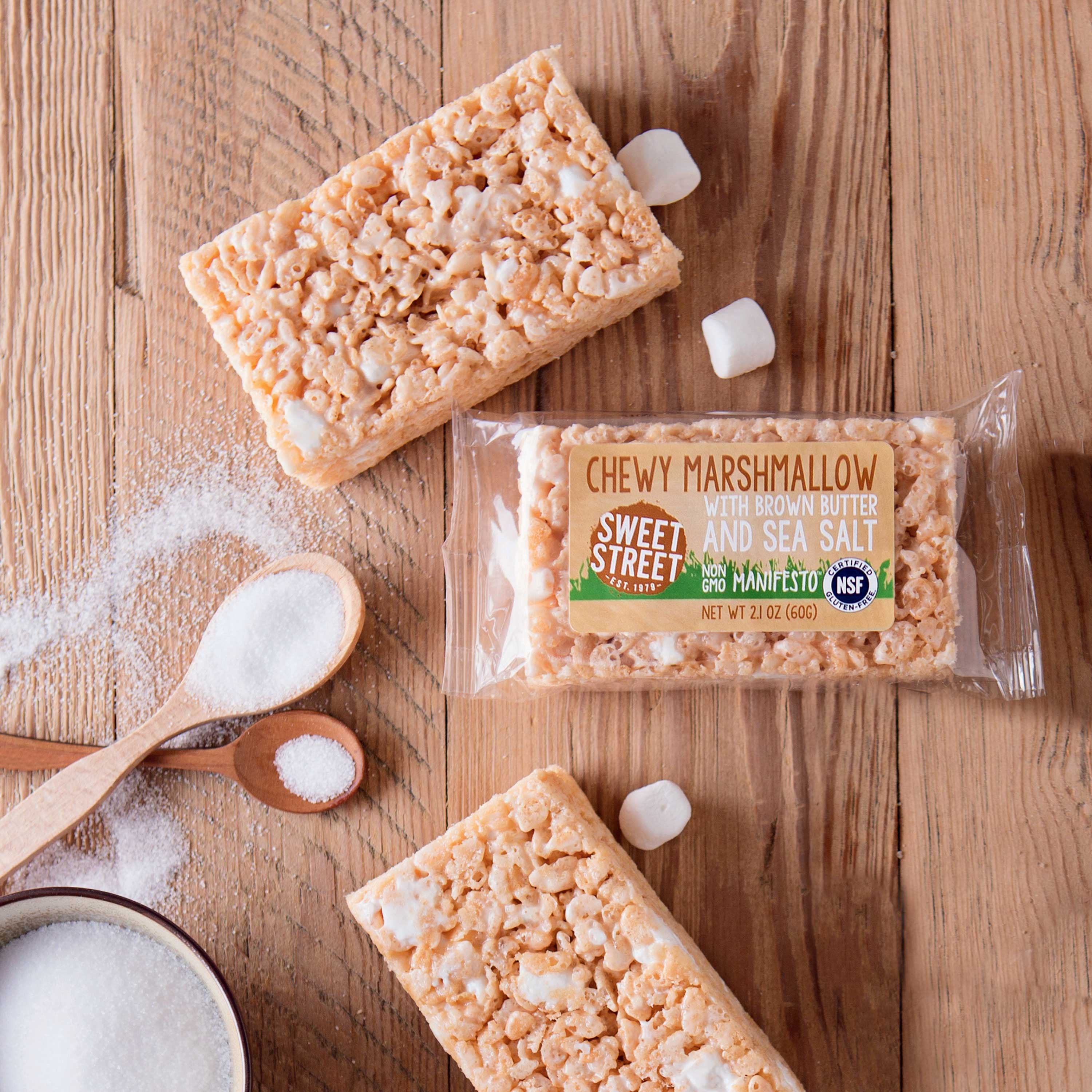 Sweet Street Manifesto Chewy Marshmallow Bar, 2.8 Ounce -- 40 per case.