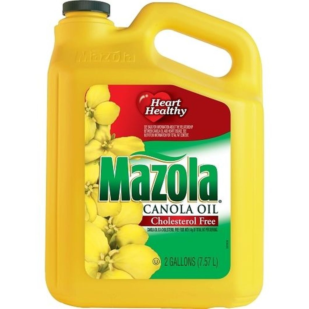 Mazola Canola Oil, 2 Gallon Bottle - 2 per case