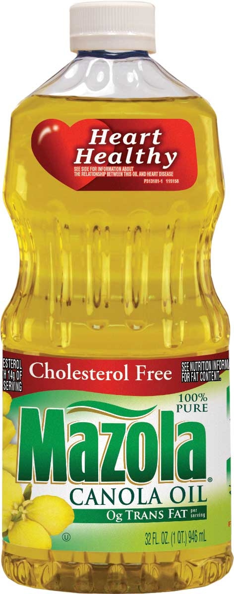 Ach Food Mazola Canola Oil, 32 Ounce -- 12 per case.