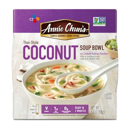 Annie Chuns Thai Coconut Soup Bowl, 6.3 Ounce -- 6 per case