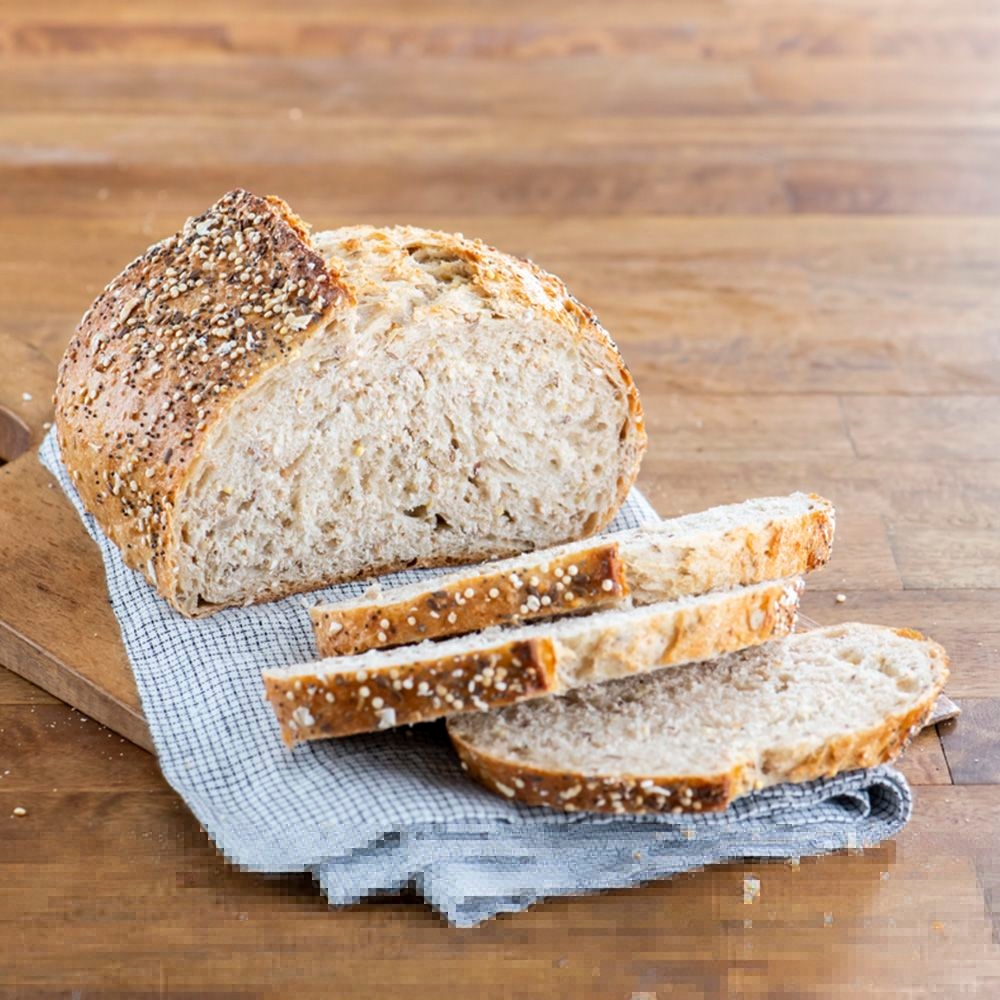 La Brea Bakery Whole Grain Bread Loaf, 18 ounce -- 12 per case