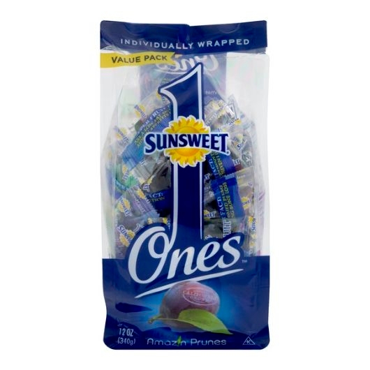 Sunsweet Ones Prune Plum, 12 Ounce -- 8 per case