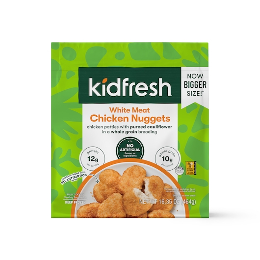 Kidfresh White Meat Chicken Nugget, 16.35 Ounce -- 6 per case