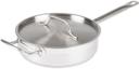 Winco Stainless Steel Saute Pan with Cover, 3 Quart -- 6 per case