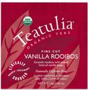 Teatulia Organic Vanilla Rooibos Wrapped Standard Tea -- 50 per case