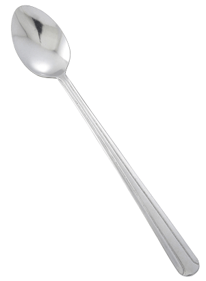 Winco Dominion 18-0 Stainless Steel Medium Weight Iced Teaspoon -- 600 per case