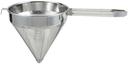 Winco Stainless Steel Coarse Mesh China Cap Strainer, 8 inch -- 12 per case