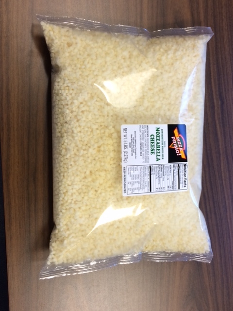 Sub Express Pizza Primo Whole Milk Diced Mozzarella Cheese, 5 Pound -- 4 per case.