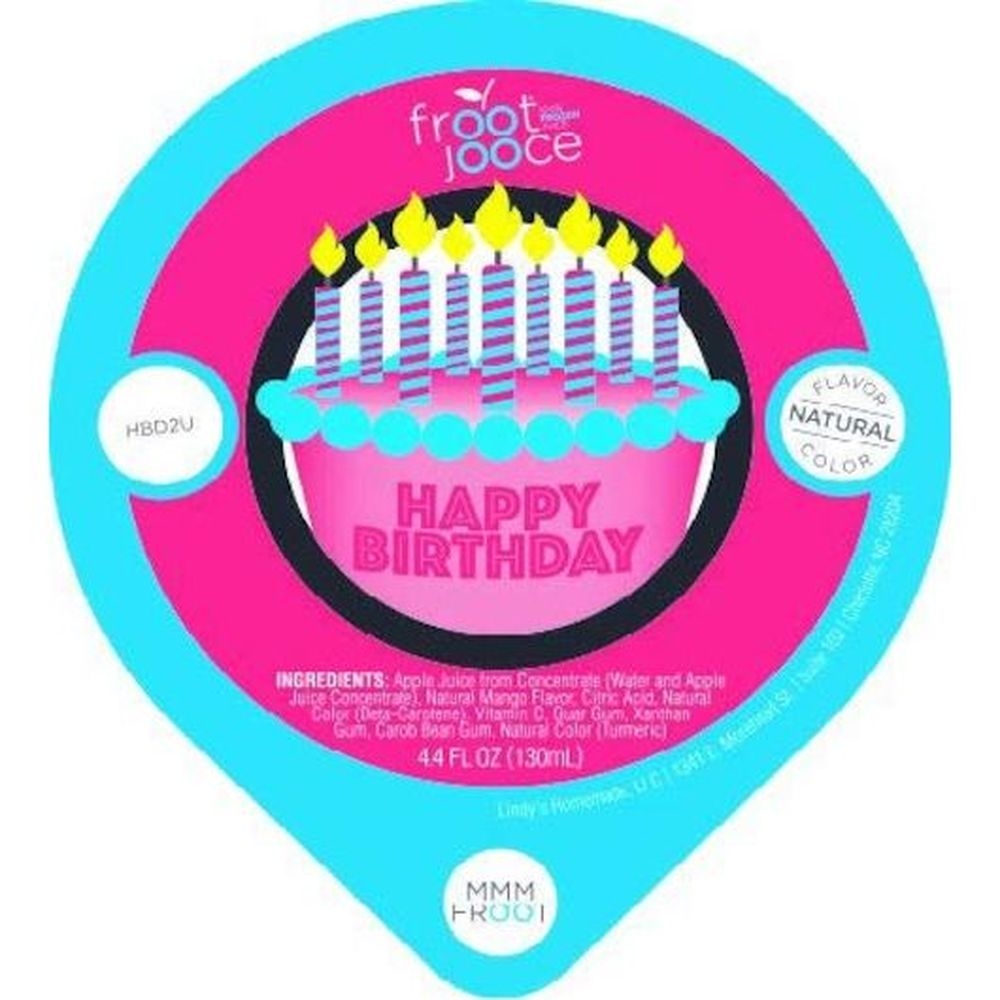 Froot Jooce Hbd2u 100 Percent Mango Juice, 4.4 Fluid Ounce -- 90 per case