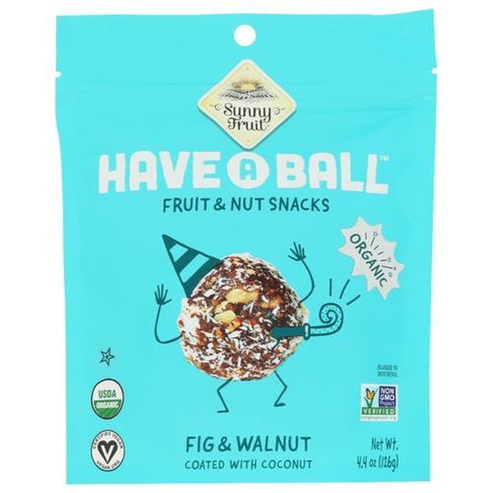 Sunny Fruit Dried Fig and Walnut, 4.4 Ounce -- 6 per case