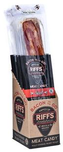 Riffs Smokehouse Bacon on the Go Sweet Meat Candy, 0.7 Ounce -- 144 per case