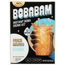 Bobabam Peach Mango Instant Boba Drink Kit, 9 Ounce - 6 per case