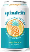 Spindrift Pineapple Sparkling Water, 12 Fluid Ounce -- 24 per case