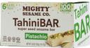 Mighty Sesame TahiniBar Pistachio Super Seed Sesame Bar, 3.8 Ounce -- 8 per case
