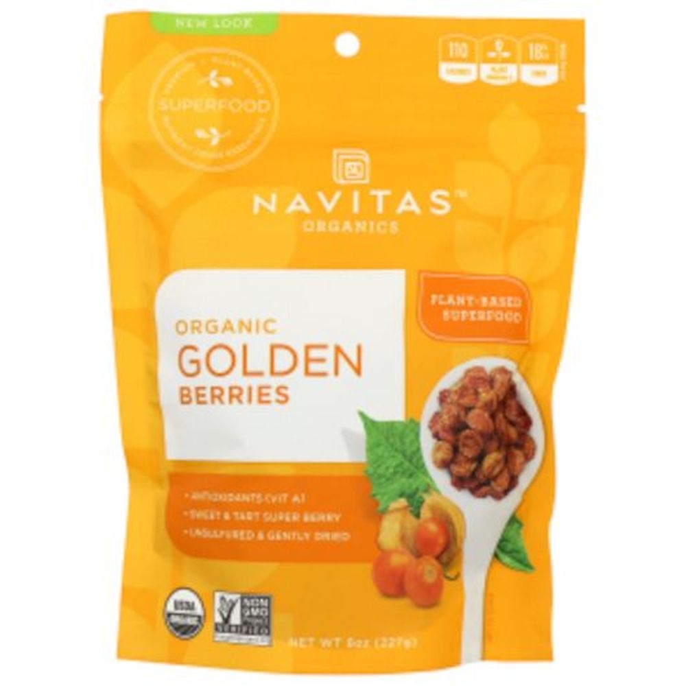 Navitas Organics Goldenberries, 8 Ounce -- 12 per case