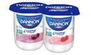Dannon Creamy Raspberry and Cherry Twin Pack Yogurt, 4 Ounce -- 48 per case.