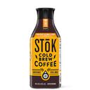 Stok Unsweet Black Bright and Mellow Light Roast Cold Brew Coffee -- 6 per case