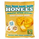 Honees Honey Ginger Drops, 20 count -- 12 per case